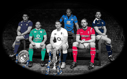 RBS 6 Nations 2017 Captains